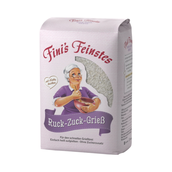 Fini's Feinstes Ruck-Zuck-Grieß 350 Gramm